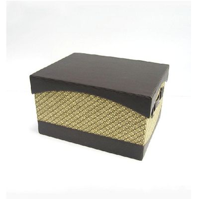 e050202005編織紋皮製儲物盒